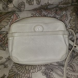 Vintage White Gucci Crossbody Bag